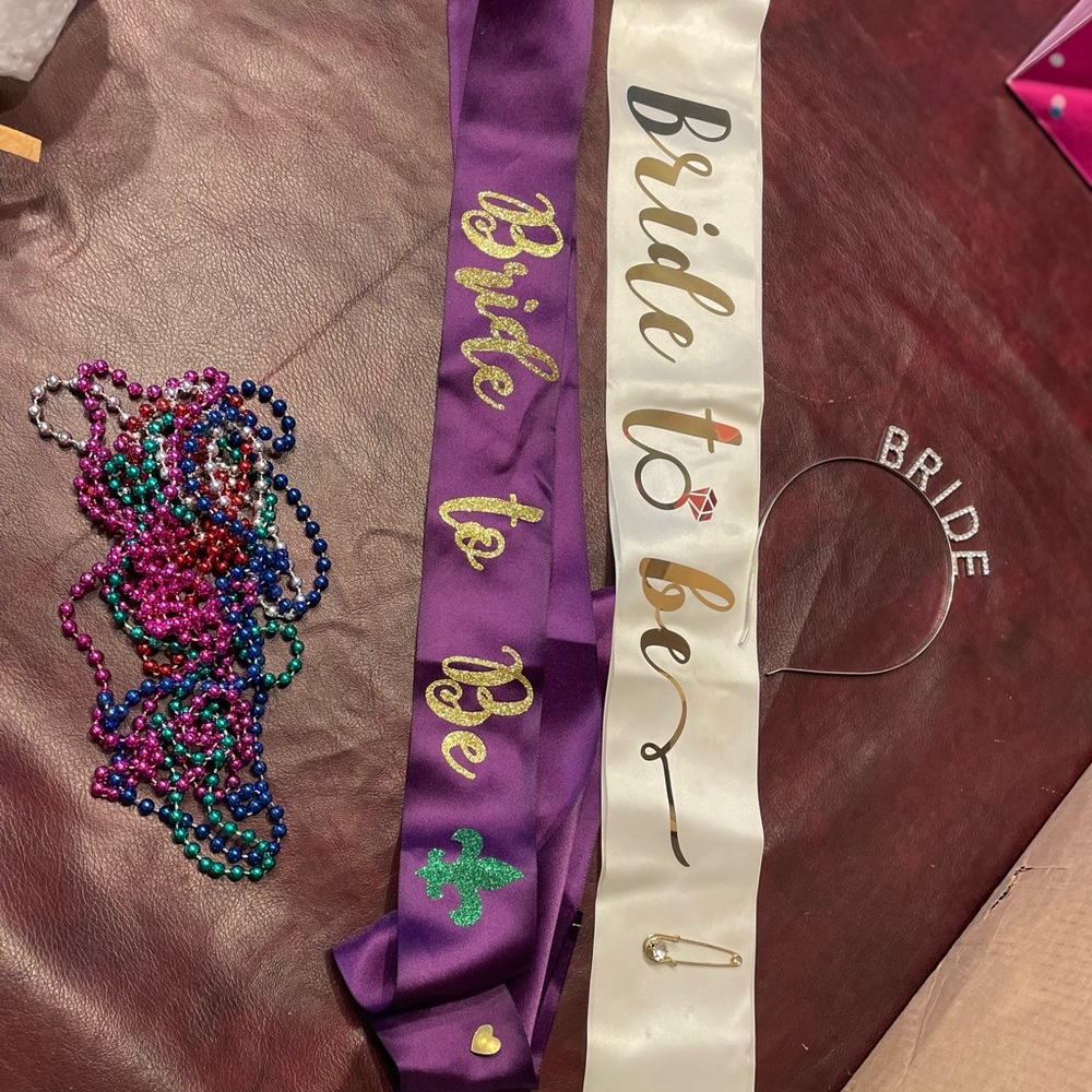 bachelorette sash